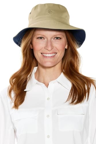 Image of Coolibar UPF 50+ Men's Nate Chlorine Resistant Bucket Hat - Sun Protective