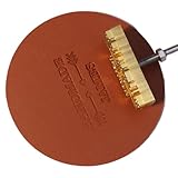 Individueller Lederstempel – Messing-Stempel, personalisierte Prägeform, Presswerkzeug mit Text-Logo, Lederstempel für Handwerker
