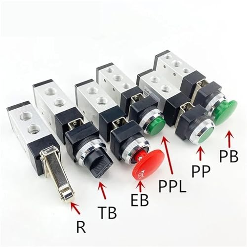 Vanne de commande pneumatique MSV86522-PB à levier manuel fiable