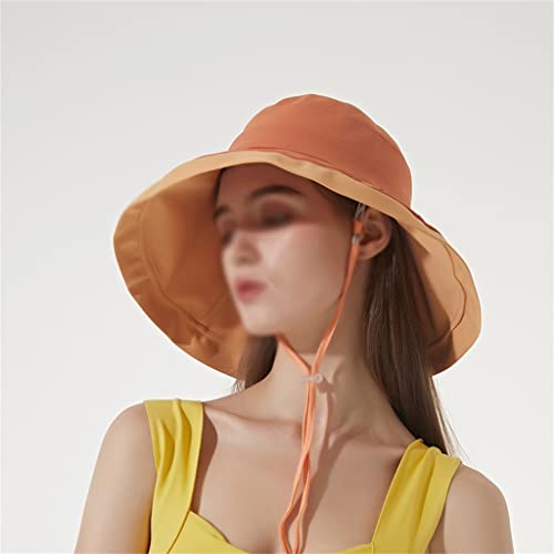 Chapeau de plage pour femme style bob idéal pour les randonnées et l'été