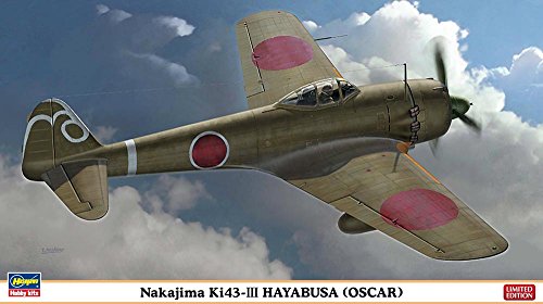 Nakajima Ki-43 Hayabusa Type III 1/48 assemblage parfait sans mastic maquette 07371