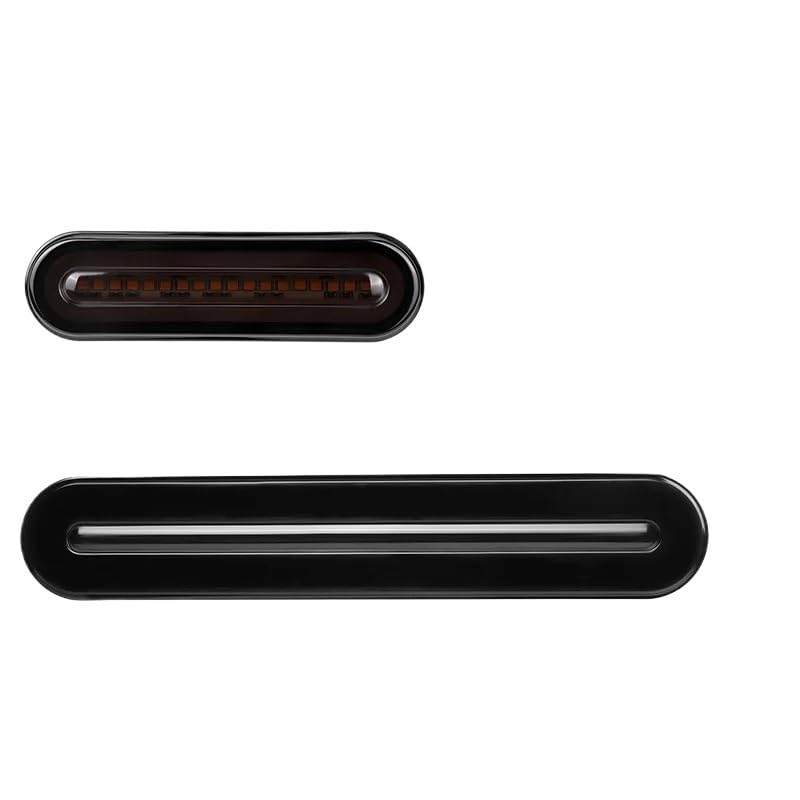 Feu stop arriere LED moto clignotant directionnel double fonction integre