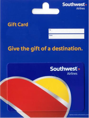 Southwest Airlines Physical Gift Card