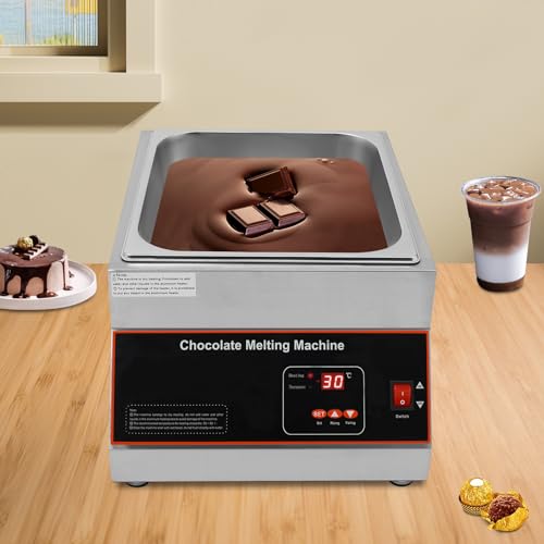 Máquina para Temperar Chocolate 500W Acero Inoxidable
