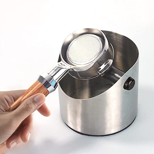 image for JicoDirect Premium Coffee Knock Box Stainless Steel Construction Silve