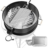 MOASKER Upgraded Rotisserie Kit for Weber 22 inch Kettle Charcoal Grills...