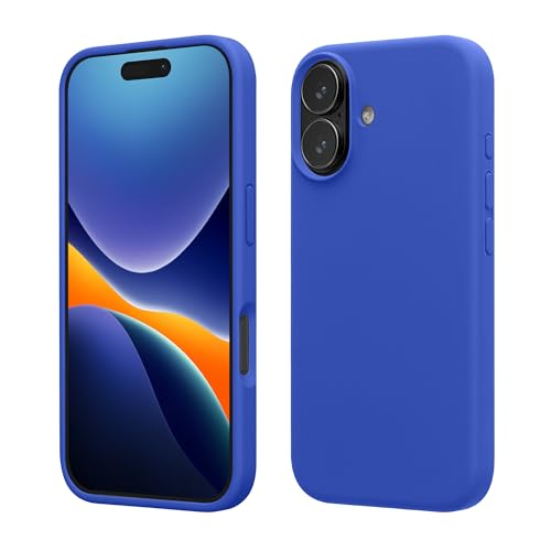 kwmobile Case Compatible with Apple iPhone 17 Case - TPU Silicone Phone Cover with Soft Finish - Baltic Blue