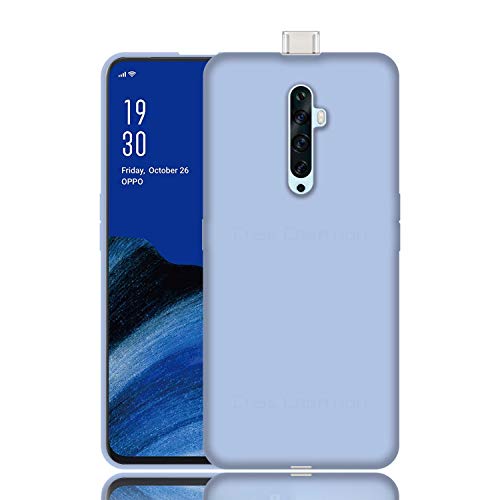 Image of Case Creation Luxurious OG Series for Reno2 Z Case Cover,Anti-Dirty Slim Case Frosted Matte Cute Candy TPU Raised Bezel (Splash of Color) Back Cover for Oppo Reno 2Z -Light Purple