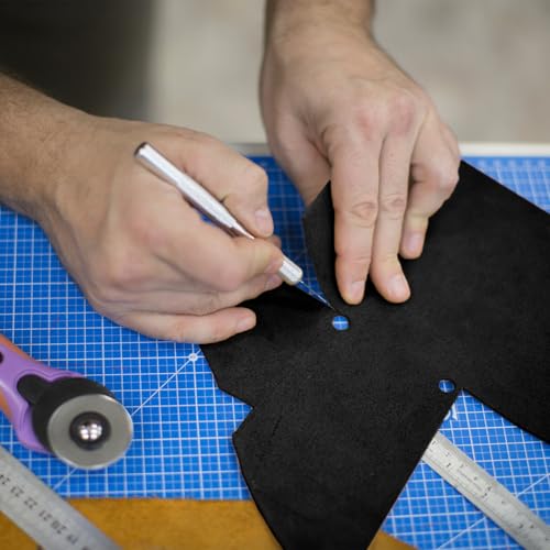 QWORK® 35x150cm Hochdichter EVA Schaumstoff 5mm Dick, für Cosplay, Kunsthandwerk & Kostüme - Schwarz