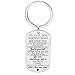 Beydodo Schlüsselanhänger Herren Partner Dog Tag Gravur to Our Son Never Forget How Much WE Love You. Edelstahl Schlüsselbund