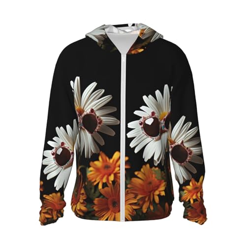 Veste protection solaire UPF 50+ anti-coup de soleil à capuche pour peau sensible
