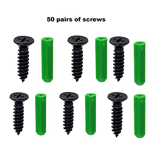 Luwanburg 50 Pcs Black Cast Iron Beer Bottle Opener Wall Mounted Bulk Packs For Man Cave Bar Wood #TOP5