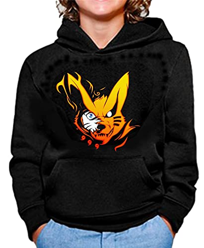 the Fan Tee Sudadera de NIÑOS Naruto Sasuke Kakashi Itachi 030 9-11 Años Cover