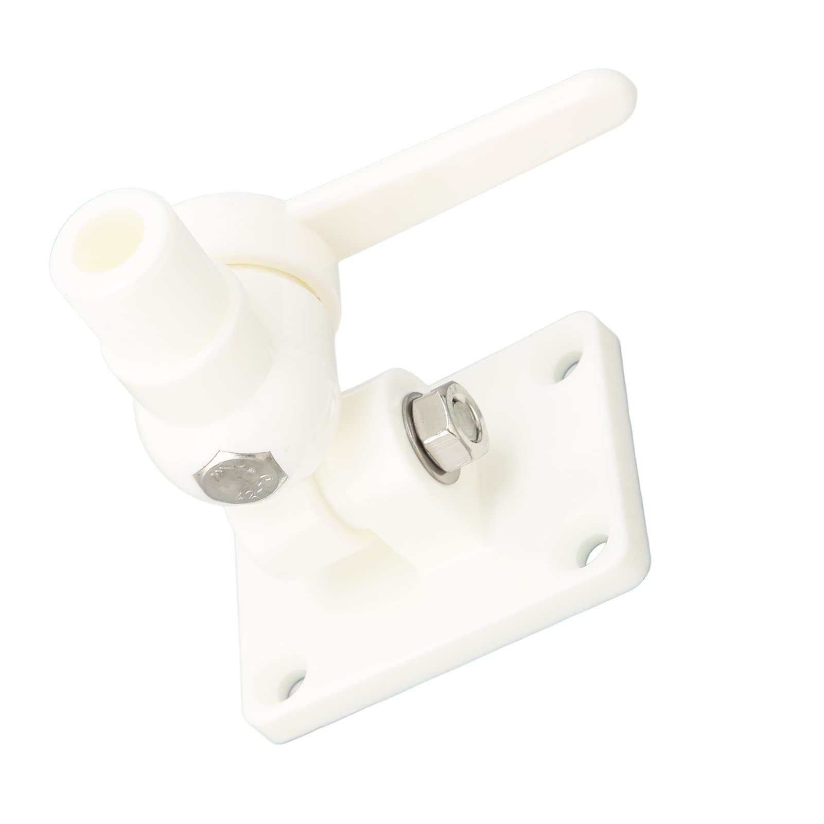 Abrazadera de Montaje de Trinquete, Montaje de Trinquete Nylon Ultra Fuerte de Alto Impacto Amplia Aplicabilidad Soporte de Antena Marina para Antena de Barcos
