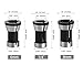 Saipe 6pcs High Precision Trimmer Collet Adapter 6mm 1/4