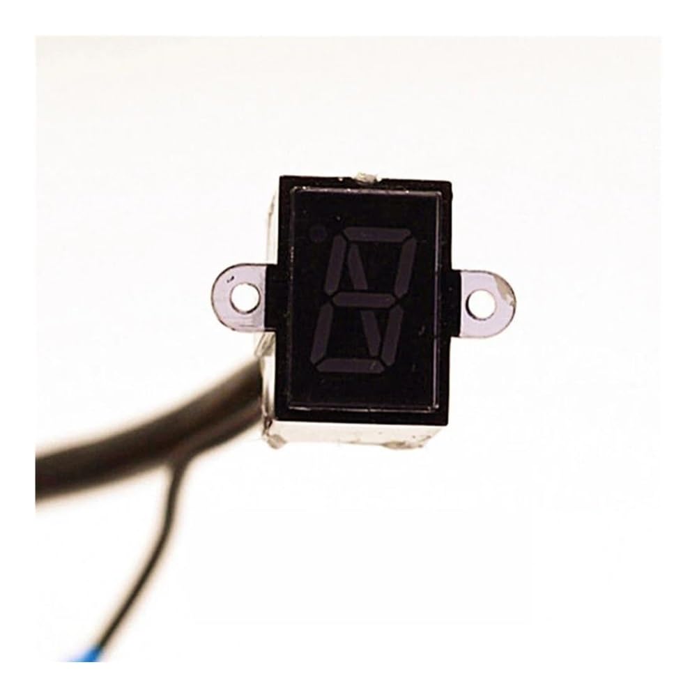 Indicateur De Vitesse Numérique LED Pour Moto – Affichage Lumineux Des Rapports N-6 – Installation Simple Sur Levier D'embrayage