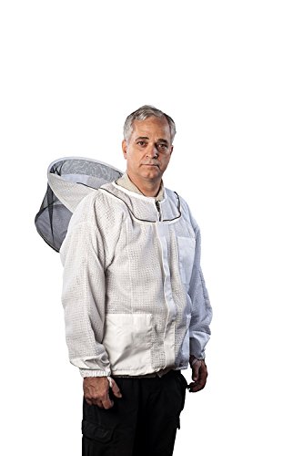 image for FOREST BEEKEEPING SUPPLY Ventilated Bee Jacket for Men and Women with 