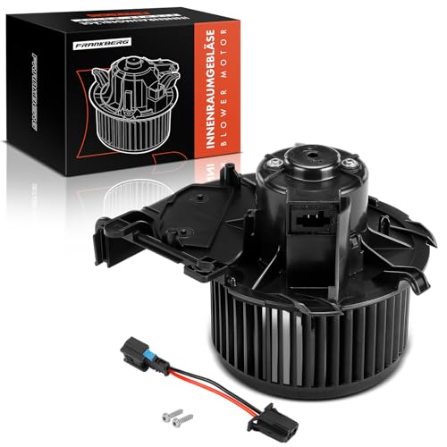 Frankberg Motor del soplador Soplador del calefactor Soplador interior 2 Polos Compatible con Jumpy Combi 2.0L Gasolina 2007-2016 Expert Tepee VF3X 1.6L 2.0L Diesel 2007-2016 Replace# 1613566380