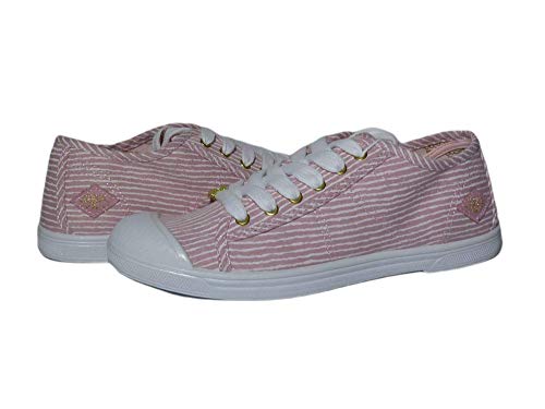 Le Temps des Cerises Basic 02, Baskets Mode Femme Rose (Strip Pink) 38 EU