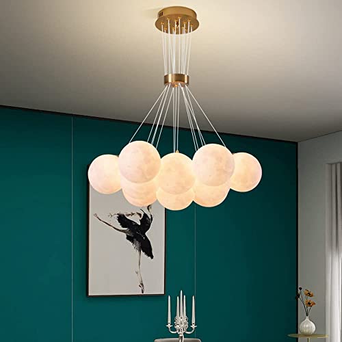 Chandelier créativité moderne 3D et plafonnier night light pour éclairage maison