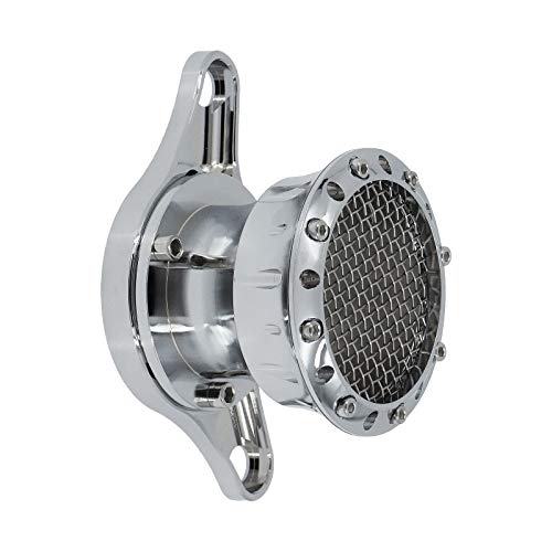 HDBUBALUS Filtro de ar cromado Velocity Stack para Harley Sportster Iron XL883 XL1200 Custom