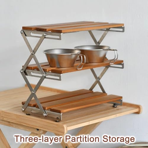Bibliothèque de bureau en bois compacte avec étagère multifonction 3 niveaux - 5