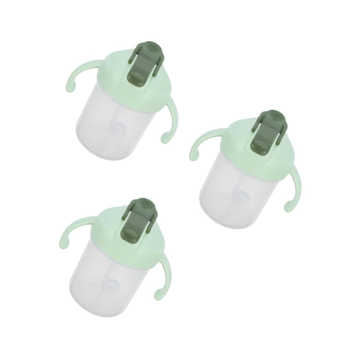 Vaso Con Pajita Antiasfixia 3 Unidades Reutilizable A Prueba De Derrames Para Personas Con Discapacidad Disfagia Para El Cuidado Del Paciente Con Tapa Para Adultos En