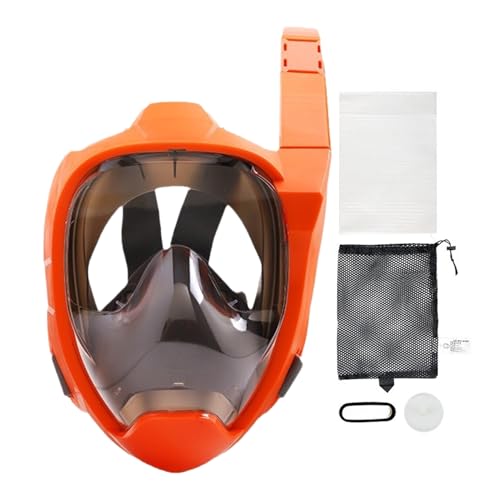 Máscara de buceo con snorkel - 180 ° Vista panorámica Doble Bola Flotante Máscaras de Apnea | Tecnología Anti-fugas - Cámara Deportiva Compatible Para Natación Aventuras De Viaje De Viaje