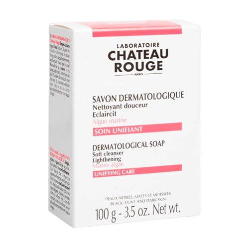 LABORATORIO CASTILLO ROJO – Jabón Dermatológico unificante – Jabón sólido – Brillo & Luz – todo tipo de piel – Cara y cuerpo – 200 g