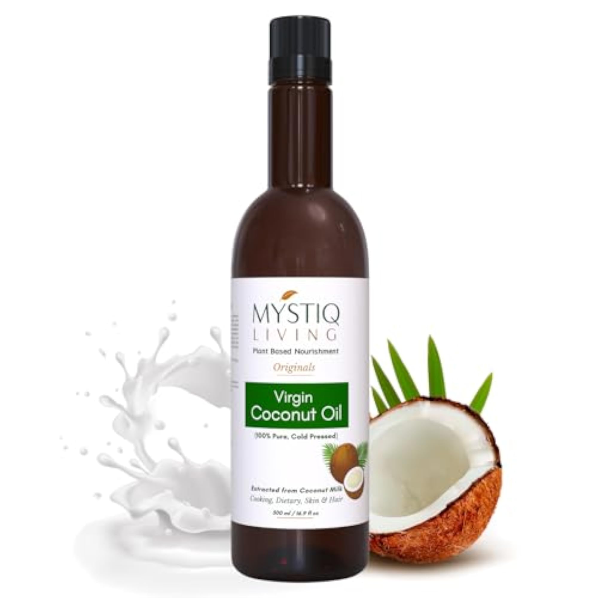 Virgin Coconut Oil for Hair and Skin, 500 ML
