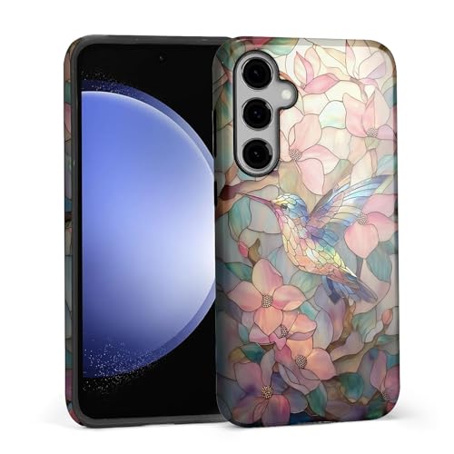 Coque Samsung Galaxy S24 DAIZAG colibri rose antichoc pour fille