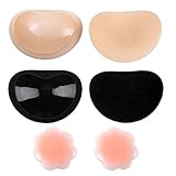 ❤️ Fácil de usar: este es un potenciador de senos, péguelo en el bikini o en el sostén para subir el pecho, agregará un tamaño de taza completa para el seno pequeño de forma natural y cómoda de manera invisible