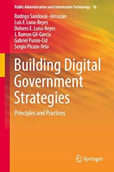 Hardcover Building Digital Government Strategies: Principles and Practices Book
