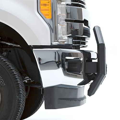 Image of ARIES 2163103 AdvantEDGE Black Aluminum Truck Bull Bar with Lights, Select Ford F-250, F-350, F-450, F-550 Super Duty
