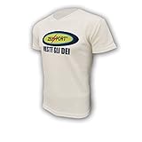  Zeus Maglia Dual Manica Corta Camiseta Manga Corta Entrenamiento Chándal de Fútbol Sala para Hombre Pegashop Colour Blanco (XL)
