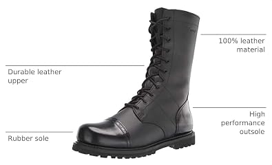 Bates Men's Enforcer 11 Inch Paratrooper Boot