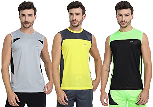 Image of FTX Men's Solid Regular Fit T-Shirt