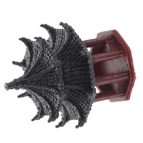 TOYANDONA Miniatura Pabellón Metálico Decoración Realista para y Jardines Adorno Bonsái Estilo Zen para Micro y Peceras Color Aleatorio Color Aleatorio