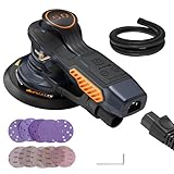 MAXXT Levigatrice Orbitale, 6 Velocità Regolabili 10000 RPM 150mm rotorbitale,10PCS Carte ...