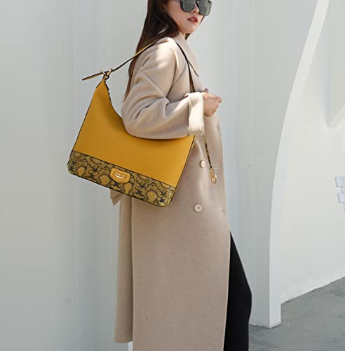 MKF Collection Shoulder Bag for Women, Vegan Leather Hobo Fashion Handbag Messenger Purse2