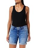MUSTANG Damen Bermuda Bermudas, Mittelblau 602, 31