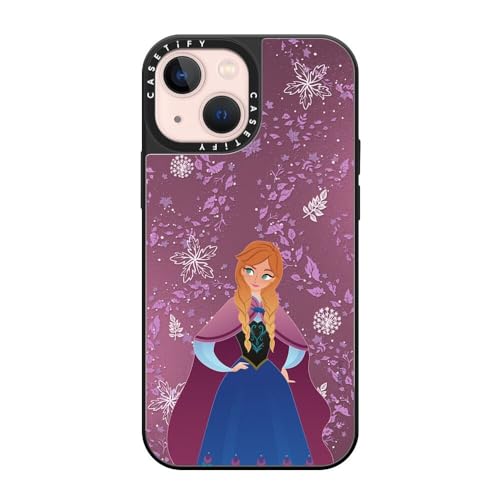 Coque miroir iPhone 13 Mini CASETiFY personnalisée effet flocon argent