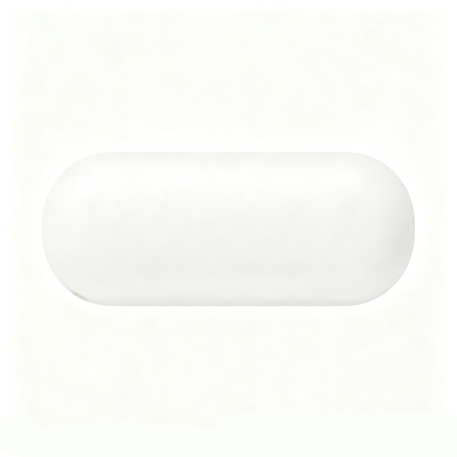 Reposa Polso Mouse in Silicone, Supporto Ergonomic Gel | For Computer Portatile, Silicone Rinfrescante for Ufficio Gaming, Sollievo Dolore(Fine White)