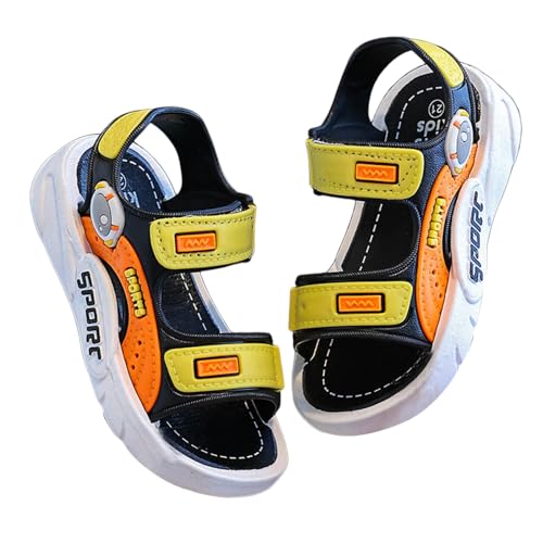 IWIHMIV Boys' and Girls' Summer Outdoor Beach Sports Sandals Comfortable Soft Soles Sandal Sandals for Kids Girls4