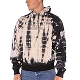  Karl Kani Signature Hoody KKJ Tie Dye Oversiz Wht Größe: M Farbe: White