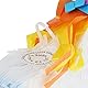 Relaxdays Mini-Pinata Einhorn, zum Befüllen, Geburtstag Mädchen, zum Aufhängen, HBT 25x24x7 cm, Regenbogen, Kinder, bunt