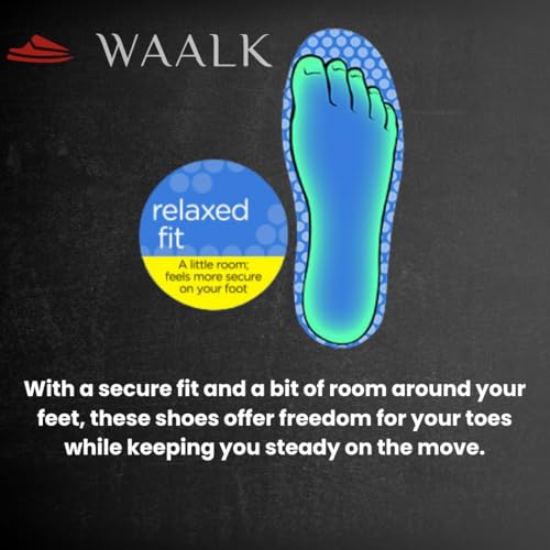 Image of WAALK Men's Classic Casual Clogs | Adjustable Back Strap for Adults| Sandals with Soft Touch Fit | Comfortable & Light Weight | Stylish & Anti-Skid | Waterproof & Daily Use for Gents
