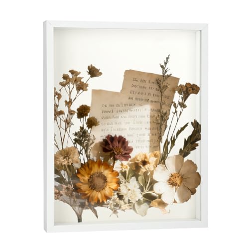 TILBLKUP 12x16 Shadow Box Frame, Memory Display Case for Keepsakes, Photos