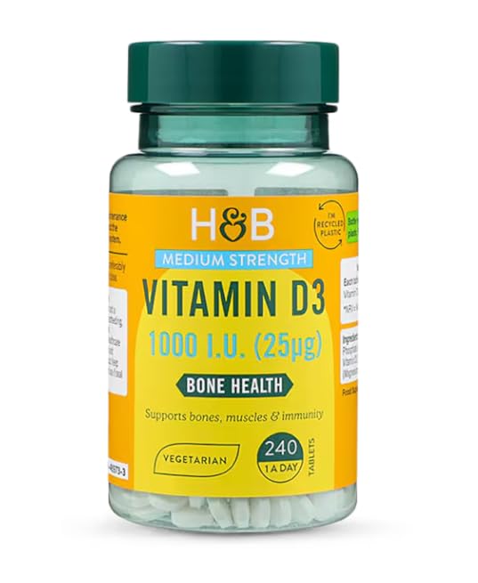 Holland & Barrett Vitamin D3 1000 I.U 25ug 240 Tablets