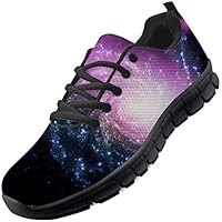 chaqlin 3D Space Galaxy Zapatillas de Deporte para Mujeres